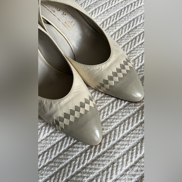 Bruno Magli sling back heels sz 8 - Picture 2 of 7